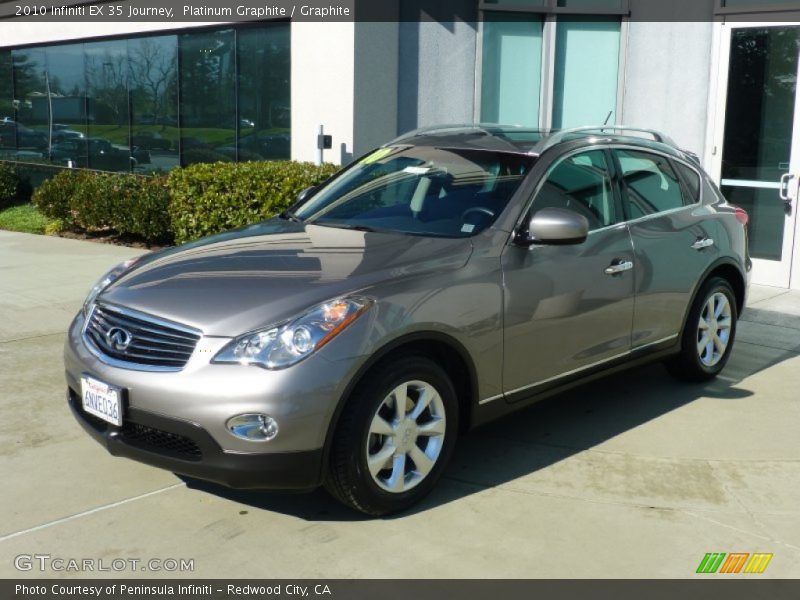 Platinum Graphite / Graphite 2010 Infiniti EX 35 Journey