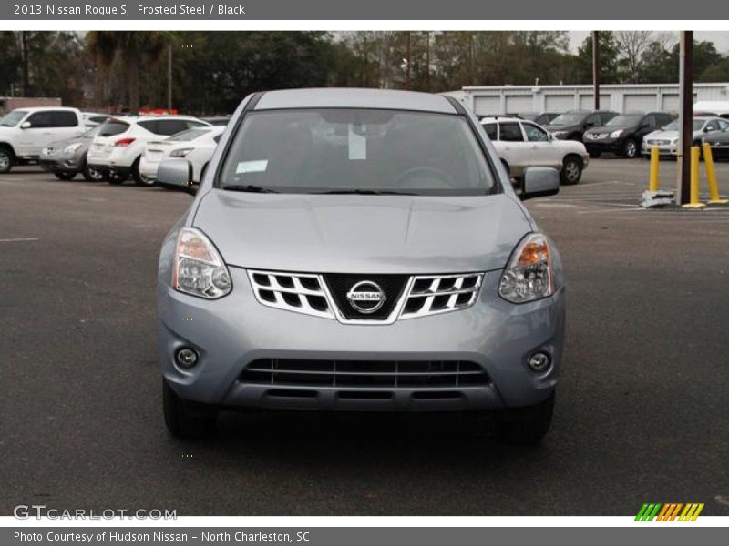 Frosted Steel / Black 2013 Nissan Rogue S