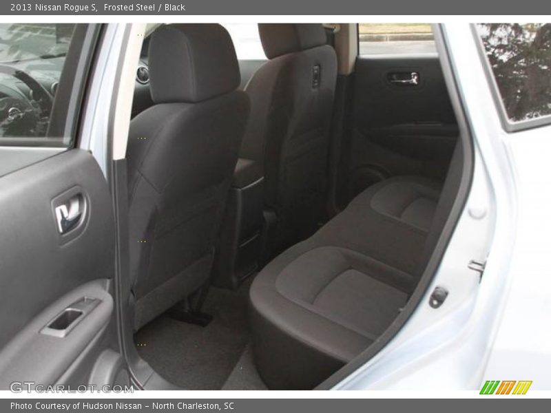 Frosted Steel / Black 2013 Nissan Rogue S