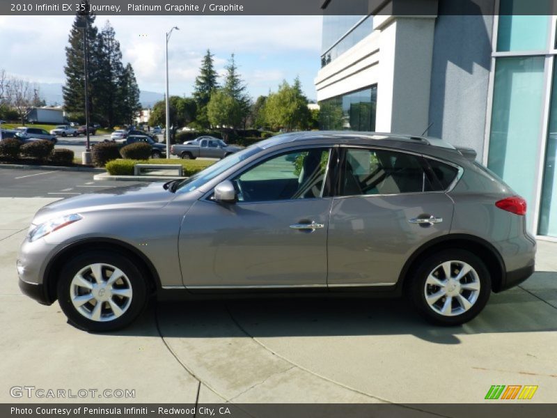 Platinum Graphite / Graphite 2010 Infiniti EX 35 Journey