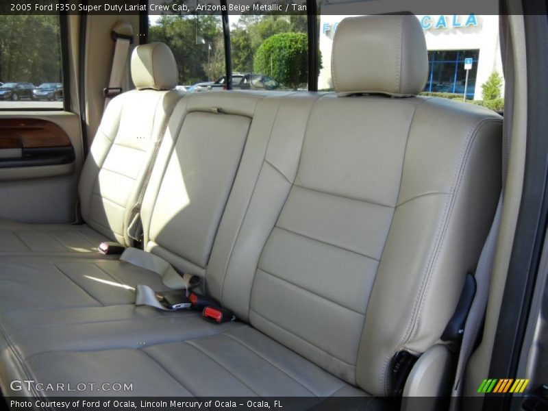 Rear Seat of 2005 F350 Super Duty Lariat Crew Cab