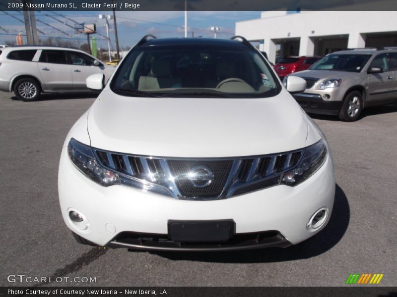 Glacier Pearl / Beige 2009 Nissan Murano SL