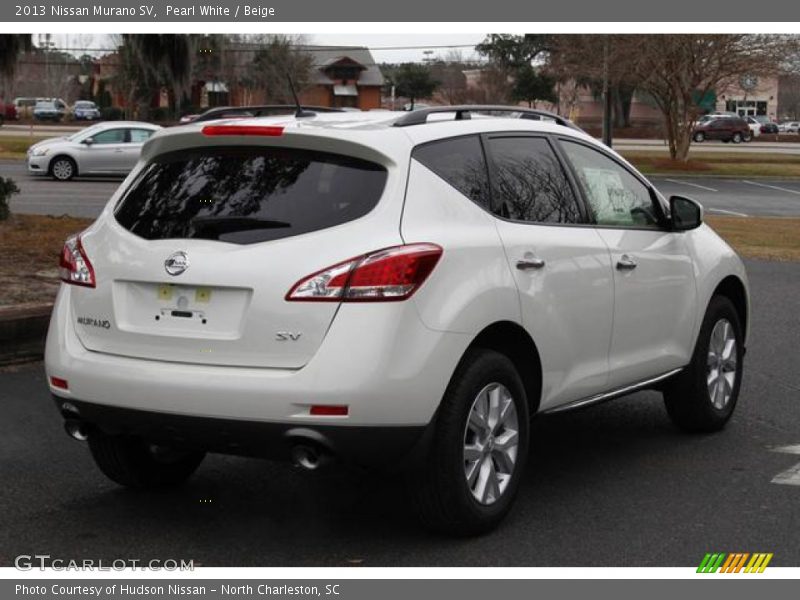 Pearl White / Beige 2013 Nissan Murano SV