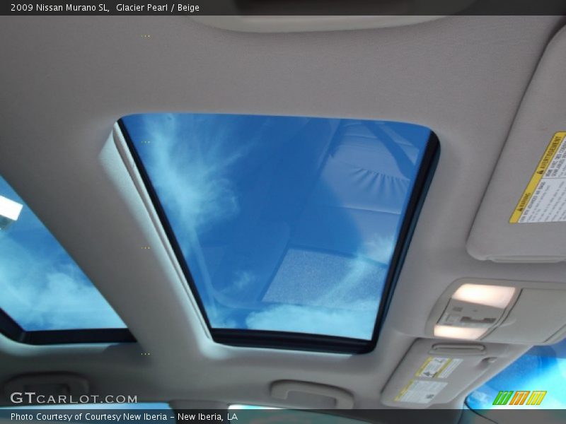 Glacier Pearl / Beige 2009 Nissan Murano SL