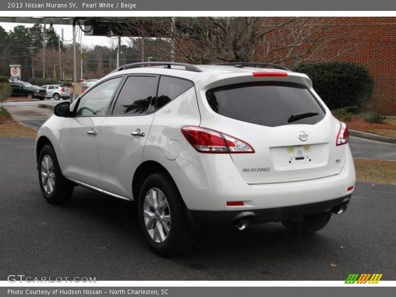 Pearl White / Beige 2013 Nissan Murano SV