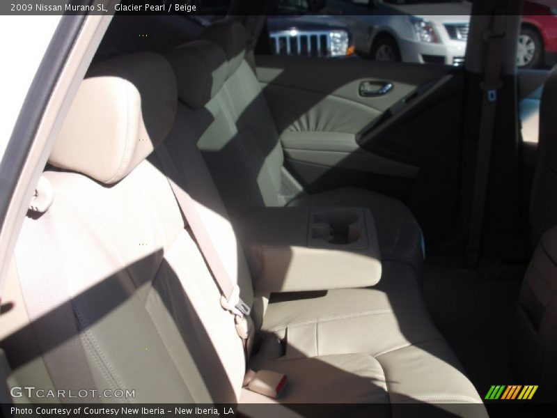 Glacier Pearl / Beige 2009 Nissan Murano SL