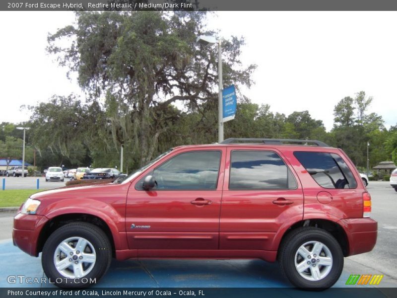  2007 Escape Hybrid Redfire Metallic