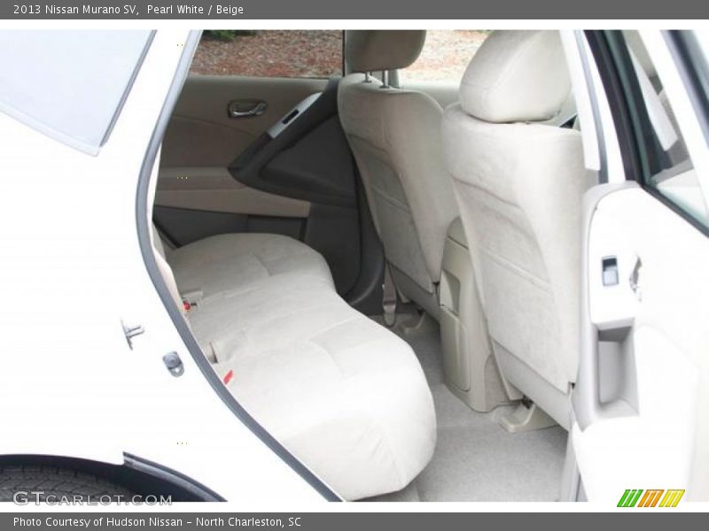 Pearl White / Beige 2013 Nissan Murano SV