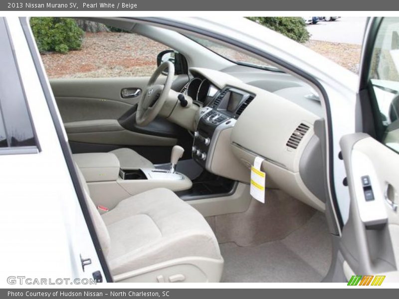 Pearl White / Beige 2013 Nissan Murano SV