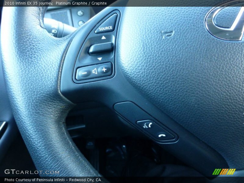 Platinum Graphite / Graphite 2010 Infiniti EX 35 Journey