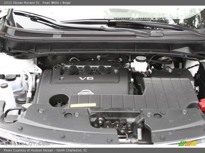 Pearl White / Beige 2013 Nissan Murano SV