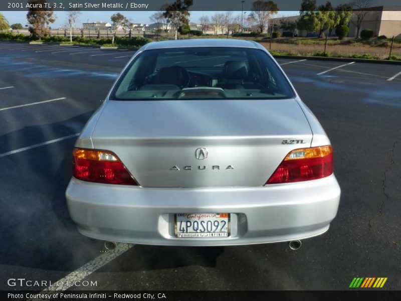Satin Silver Metallic / Ebony 2001 Acura TL 3.2