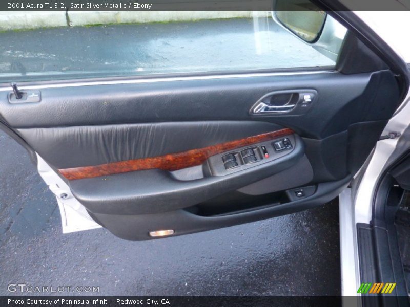 Satin Silver Metallic / Ebony 2001 Acura TL 3.2