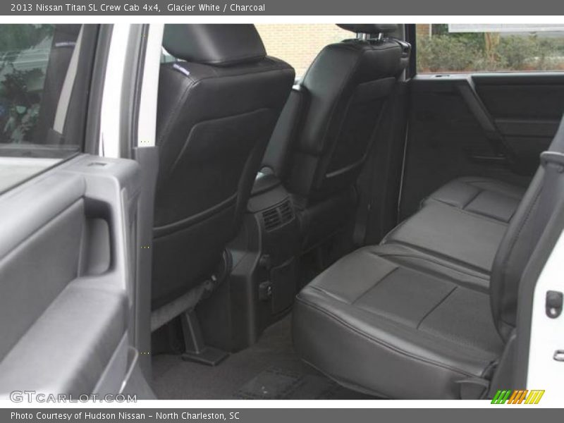 Glacier White / Charcoal 2013 Nissan Titan SL Crew Cab 4x4