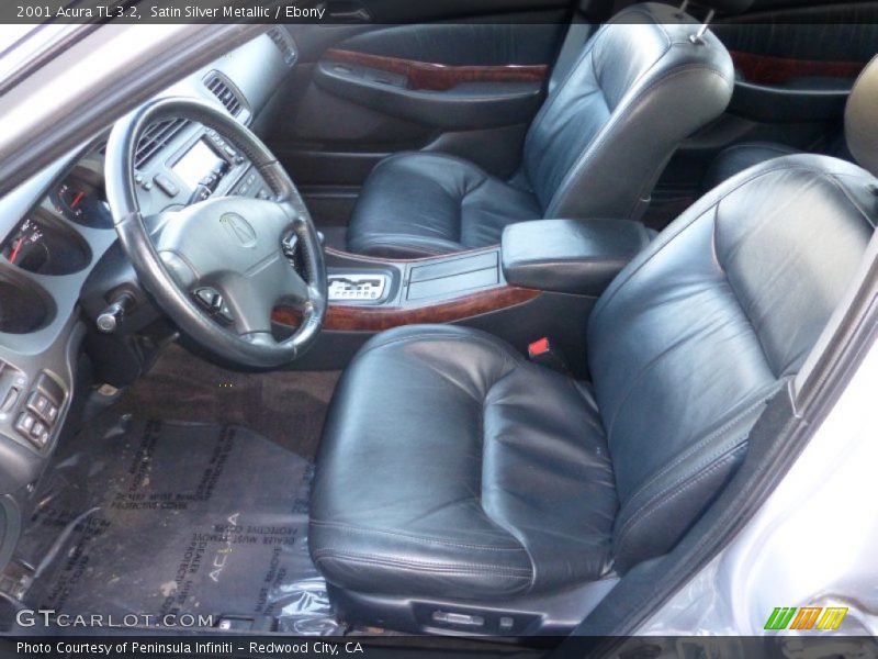 Satin Silver Metallic / Ebony 2001 Acura TL 3.2