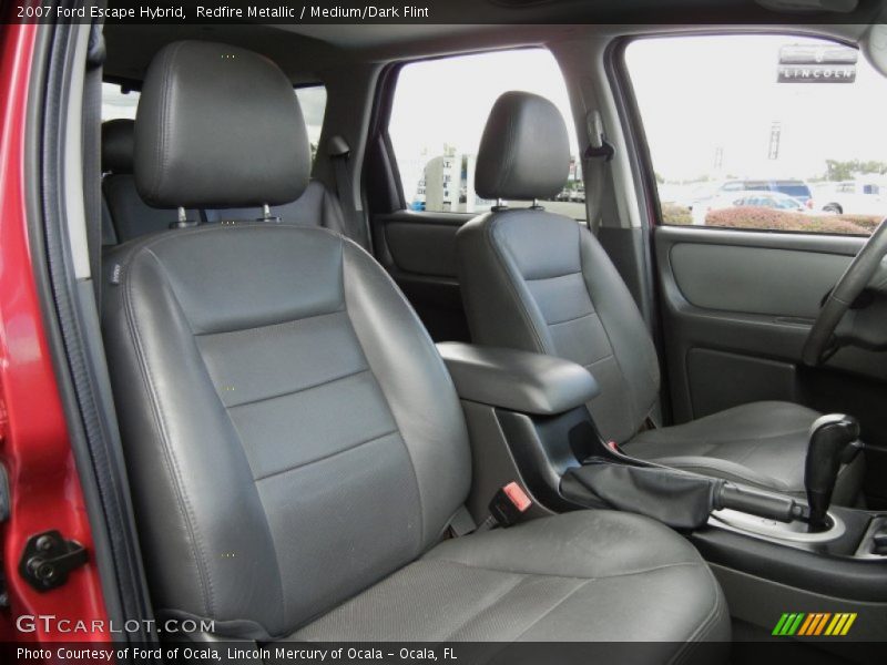 Front Seat of 2007 Escape Hybrid