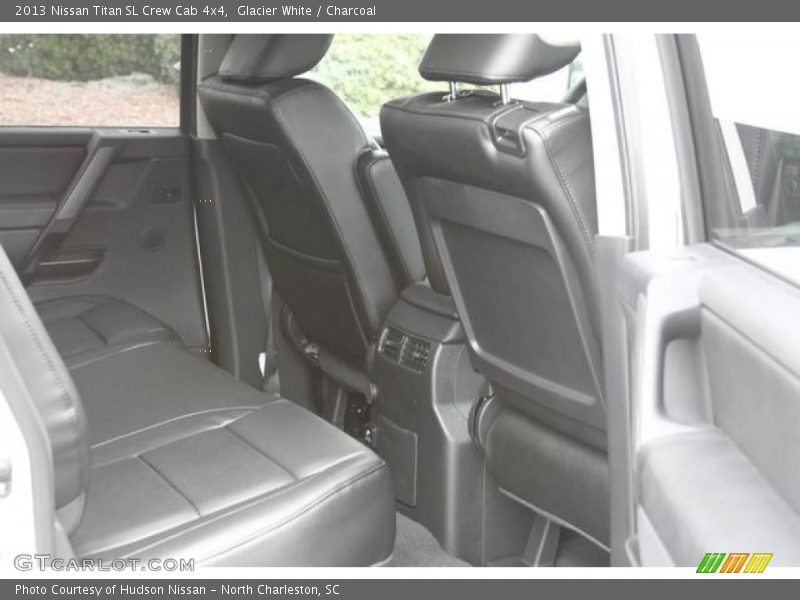 Glacier White / Charcoal 2013 Nissan Titan SL Crew Cab 4x4