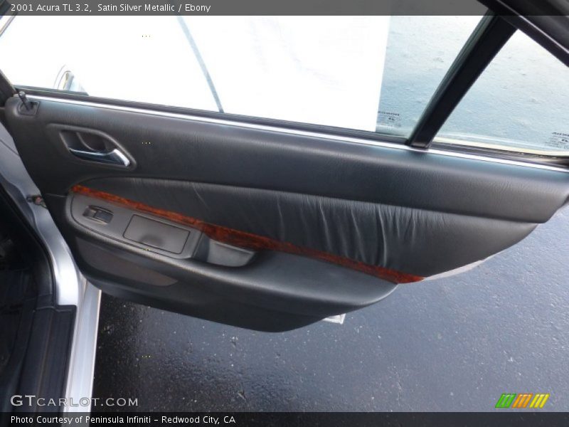Satin Silver Metallic / Ebony 2001 Acura TL 3.2