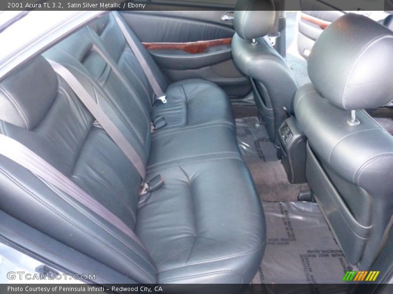 Satin Silver Metallic / Ebony 2001 Acura TL 3.2