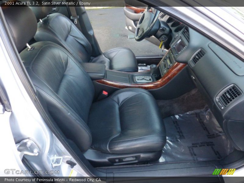 Satin Silver Metallic / Ebony 2001 Acura TL 3.2
