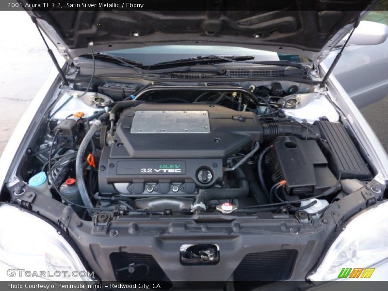 Satin Silver Metallic / Ebony 2001 Acura TL 3.2