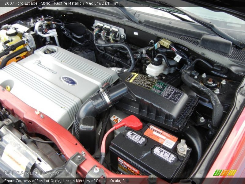  2007 Escape Hybrid Engine - 2.3 Liter DOHC 16-Valve Duratec 4 Cylinder Gasoline/Electric Hybrid