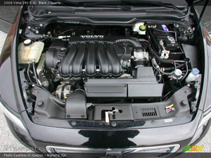 Black / Quartz 2009 Volvo S40 2.4i