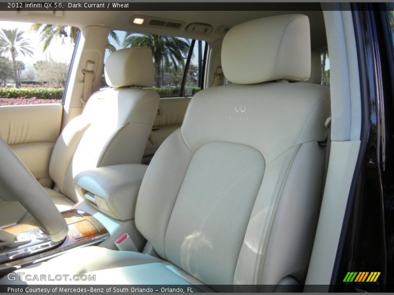 Dark Currant / Wheat 2012 Infiniti QX 56