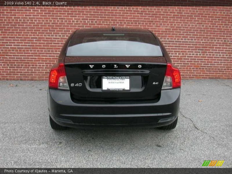 Black / Quartz 2009 Volvo S40 2.4i