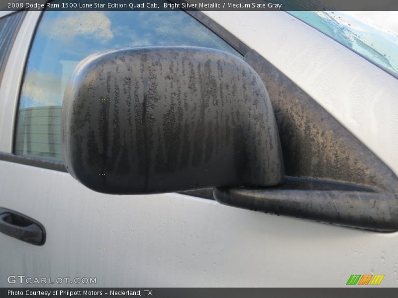 Bright Silver Metallic / Medium Slate Gray 2008 Dodge Ram 1500 Lone Star Edition Quad Cab