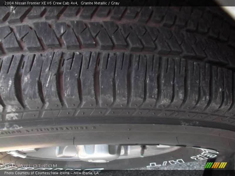 Granite Metallic / Gray 2004 Nissan Frontier XE V6 Crew Cab 4x4