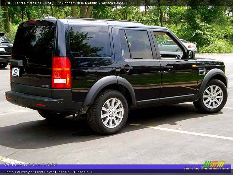 Buckingham Blue Metallic / Alpaca Beige 2008 Land Rover LR3 V8 SE