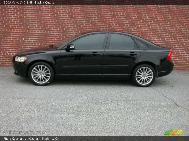 Black / Quartz 2009 Volvo S40 2.4i