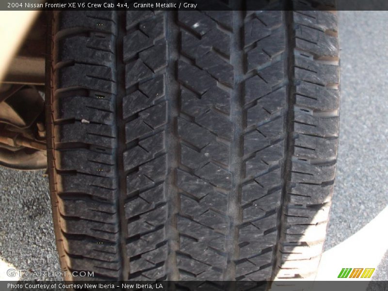 Granite Metallic / Gray 2004 Nissan Frontier XE V6 Crew Cab 4x4