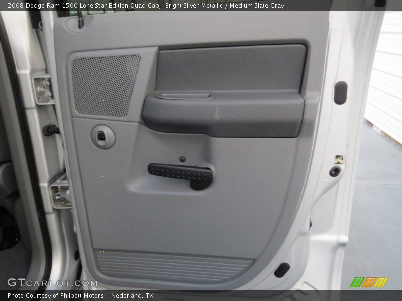 Bright Silver Metallic / Medium Slate Gray 2008 Dodge Ram 1500 Lone Star Edition Quad Cab