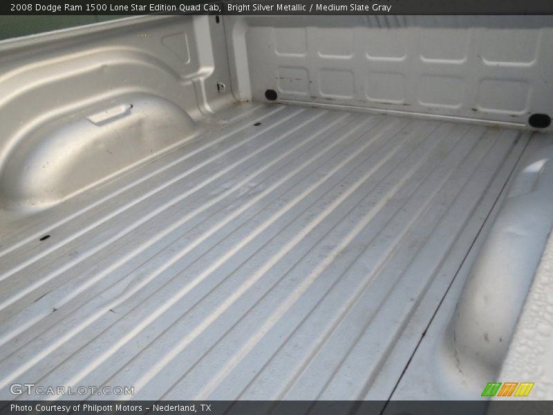 Bright Silver Metallic / Medium Slate Gray 2008 Dodge Ram 1500 Lone Star Edition Quad Cab