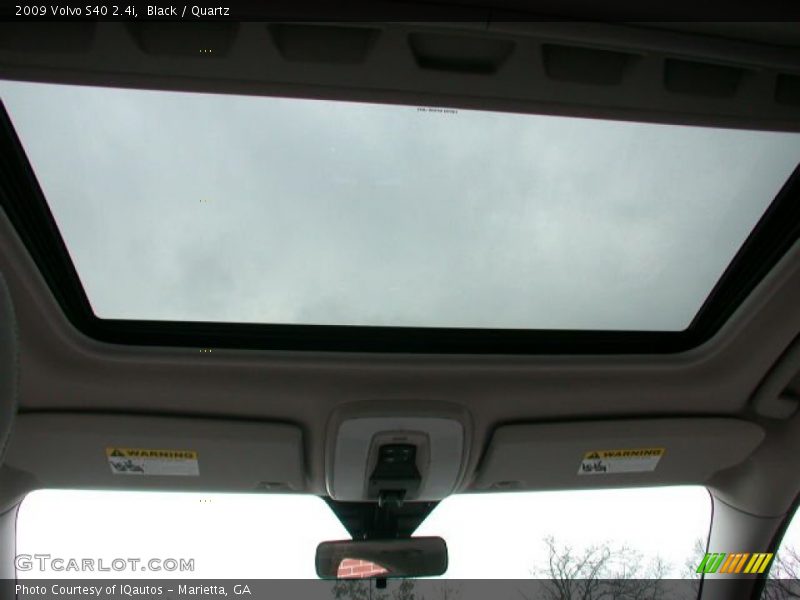 Black / Quartz 2009 Volvo S40 2.4i