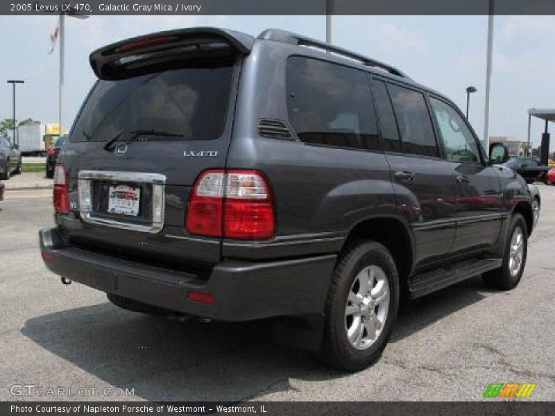 Galactic Gray Mica / Ivory 2005 Lexus LX 470