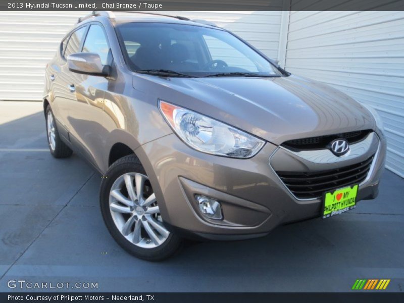 Chai Bronze / Taupe 2013 Hyundai Tucson Limited