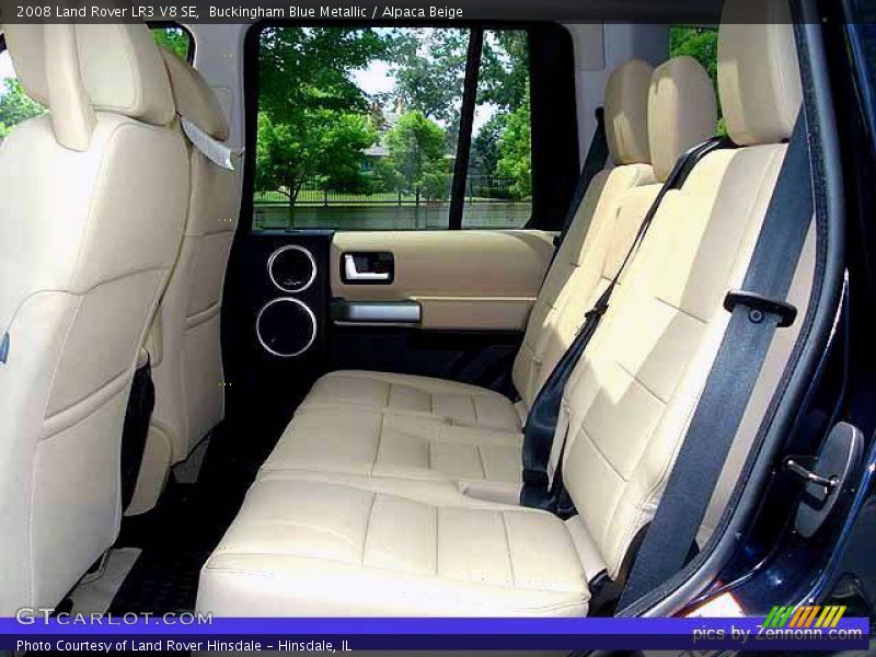 Buckingham Blue Metallic / Alpaca Beige 2008 Land Rover LR3 V8 SE
