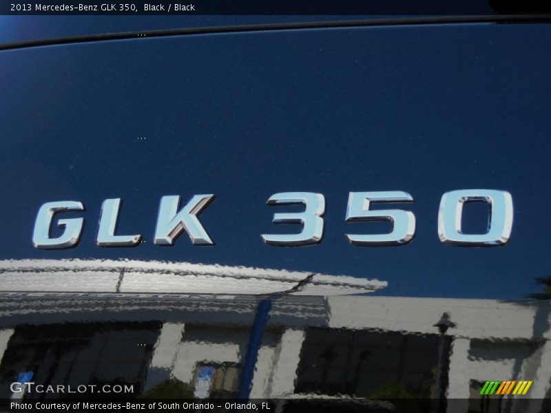 Black / Black 2013 Mercedes-Benz GLK 350