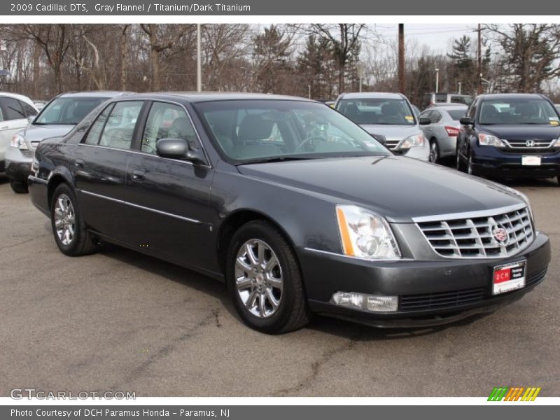 Gray Flannel / Titanium/Dark Titanium 2009 Cadillac DTS