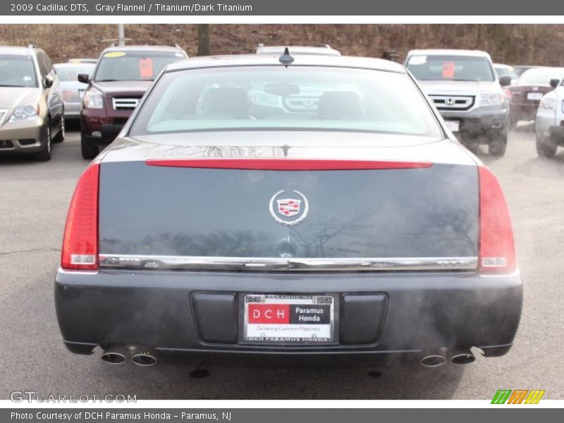 Gray Flannel / Titanium/Dark Titanium 2009 Cadillac DTS