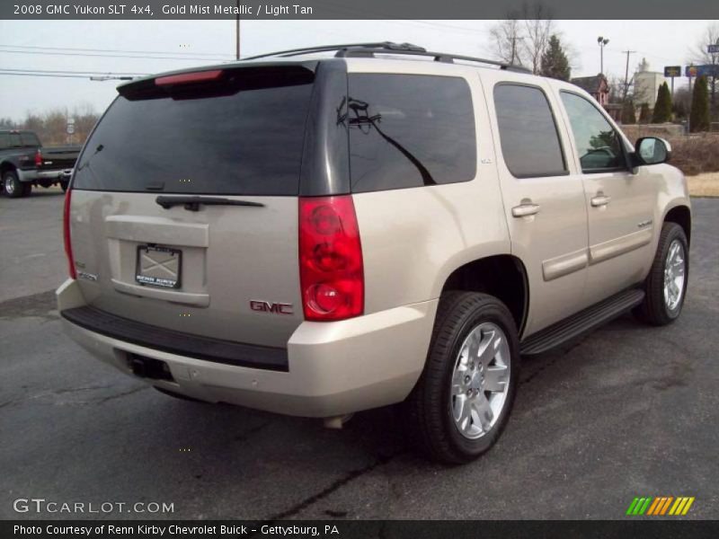 Gold Mist Metallic / Light Tan 2008 GMC Yukon SLT 4x4