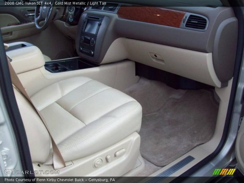 Gold Mist Metallic / Light Tan 2008 GMC Yukon SLT 4x4