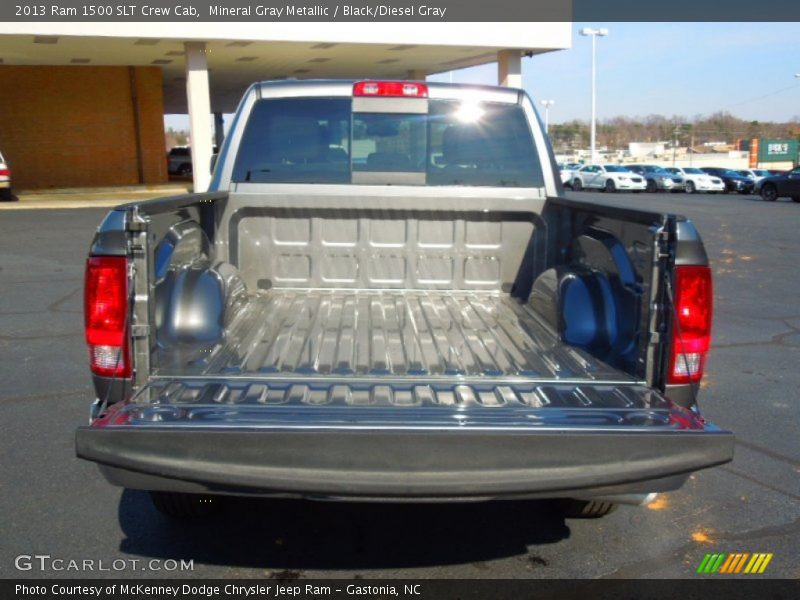 Mineral Gray Metallic / Black/Diesel Gray 2013 Ram 1500 SLT Crew Cab