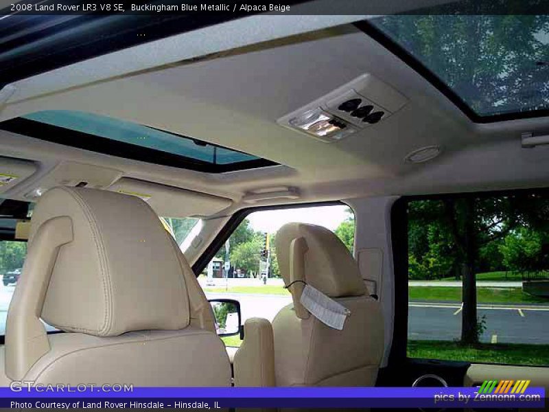 Buckingham Blue Metallic / Alpaca Beige 2008 Land Rover LR3 V8 SE