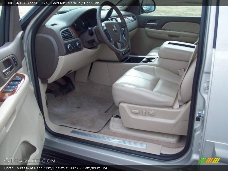 Gold Mist Metallic / Light Tan 2008 GMC Yukon SLT 4x4