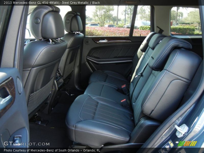 Steel Grey Metallic / Black 2013 Mercedes-Benz GL 450 4Matic