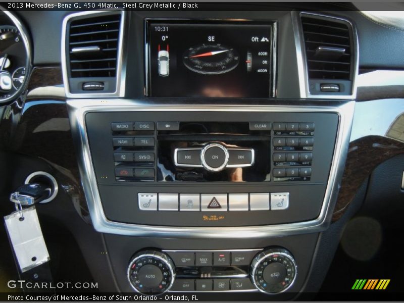 Steel Grey Metallic / Black 2013 Mercedes-Benz GL 450 4Matic